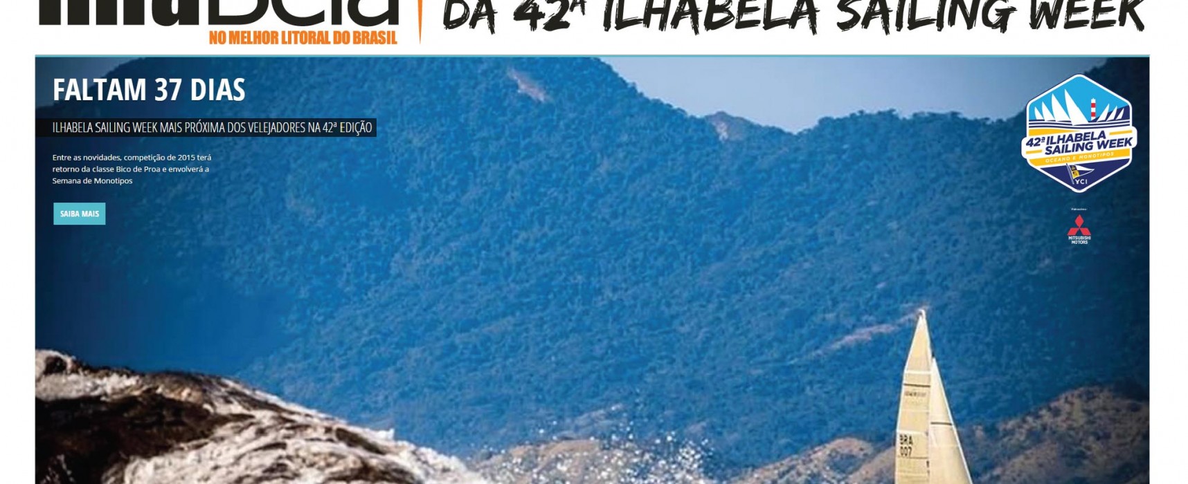 Revista Ilhabela é mídia oficial da 42ª Ilhabela Sailing Week