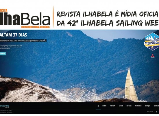 Revista Ilhabela é mídia oficial da 42ª Ilhabela Sailing Week