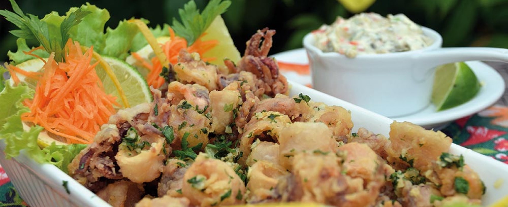Peixes e frutos do mar são destaques no restaurante do Hotel Ilha Plaza