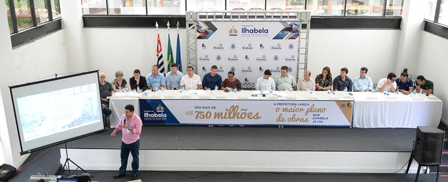 Prefeitura de Ilhabela lança o maior plano de obras da história do arquipélago