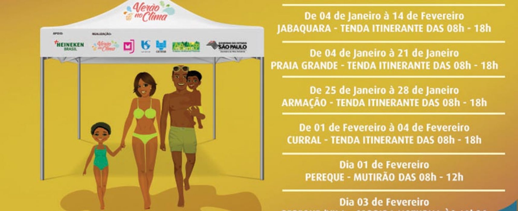 HEINEKEN Brasil apoia projeto “Verão no Clima” no litoral Paulista