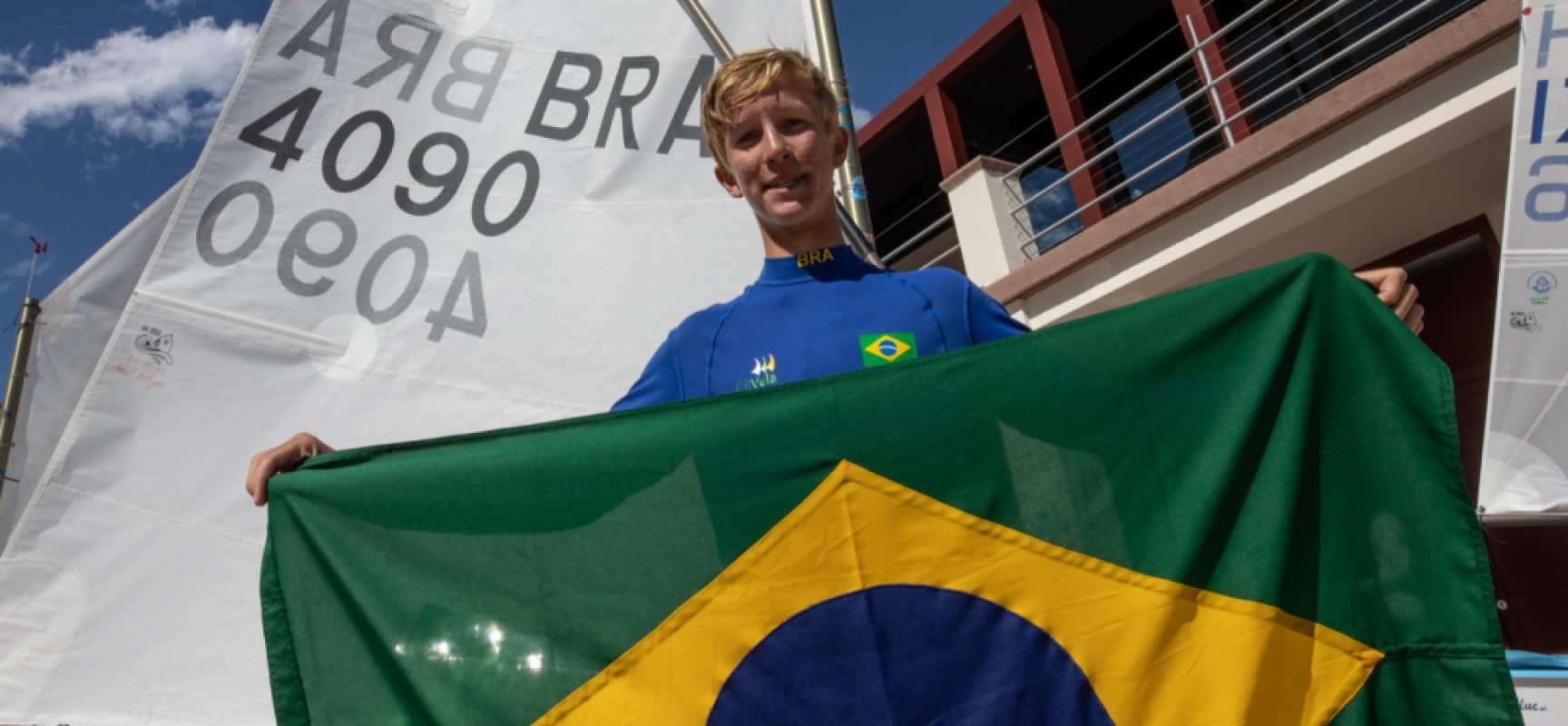 Em feito histórico, brasileiro é campeão mundial de Optimist